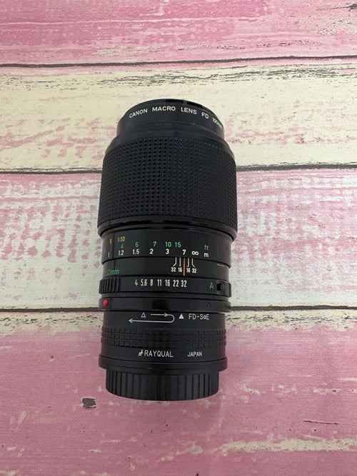 Canon Lens (Single Focus) Macro Fd F4