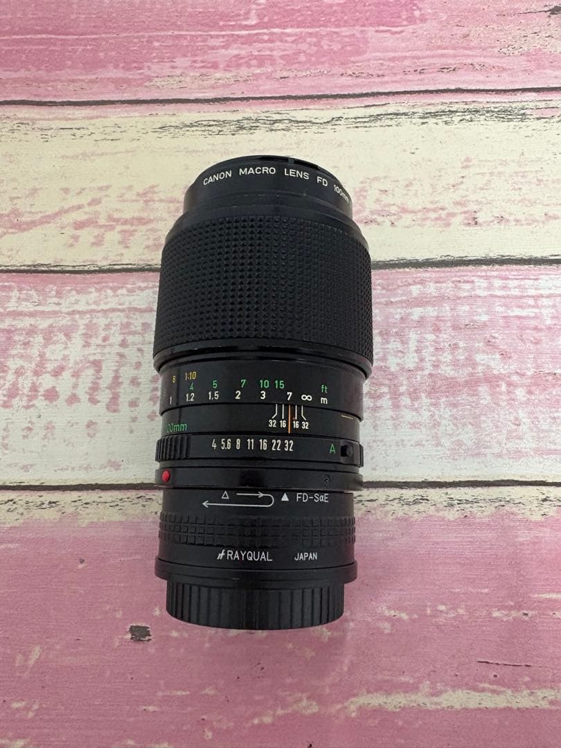 Canon Lens (Single Focus) Macro Fd F4