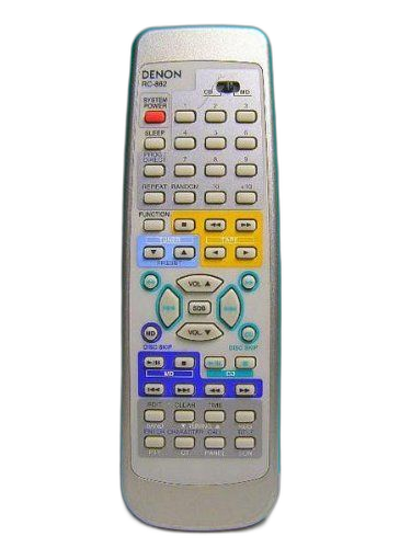 Remote Control For Tv Rc-862
