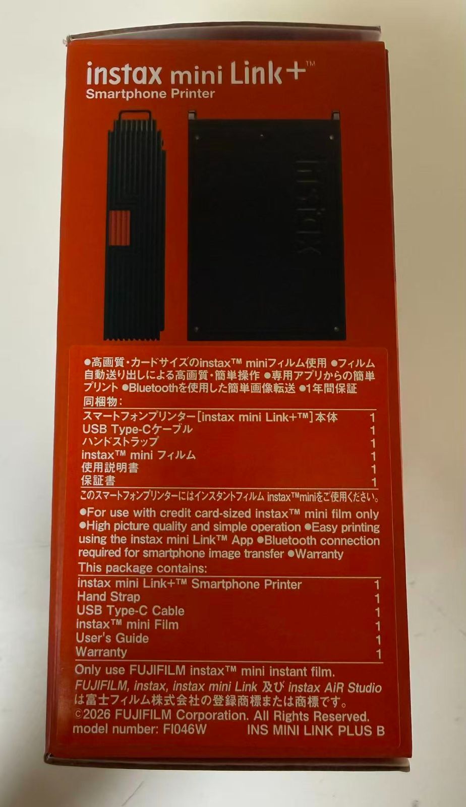 Fujifilm [Printer] Fuji Xerox Instant Camera Body Instax Mini Link