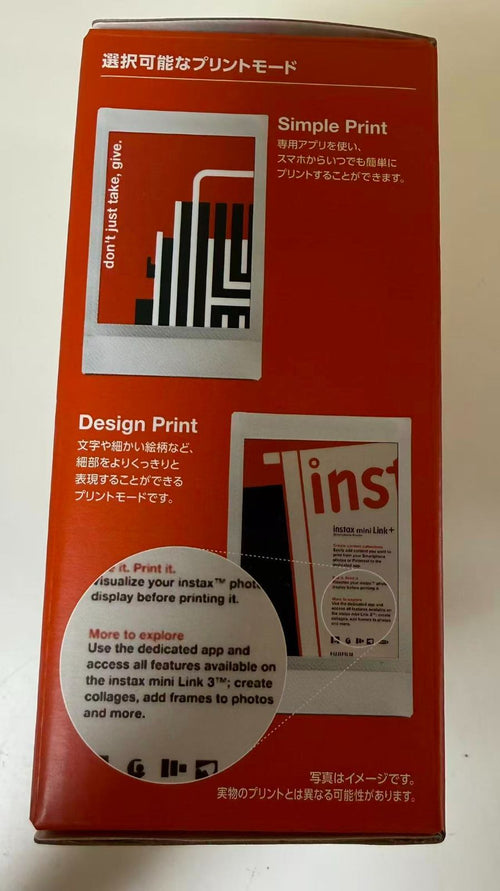 Fujifilm [Printer] Fuji Xerox Instant Camera Body Instax Mini Link