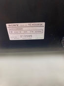 Sony Cd, Md Cassette Decks Tc-K333Esx