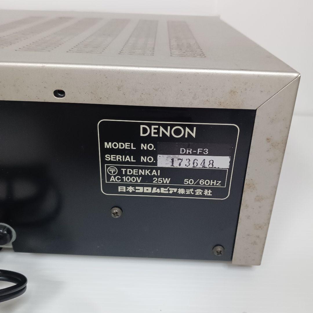 Denon Cassette Player Dr-F3