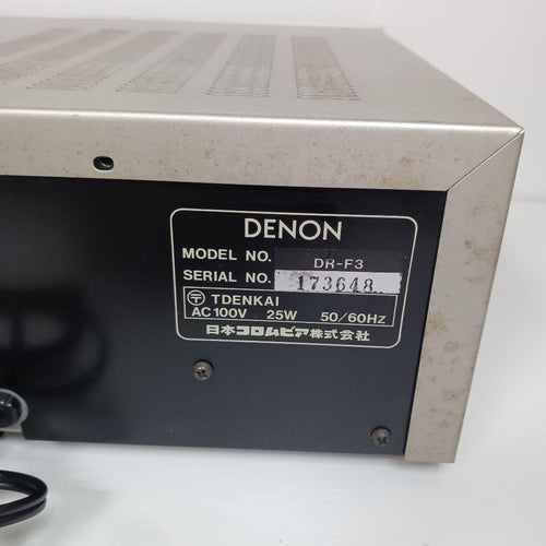 Denon Cassette Player Dr-F3