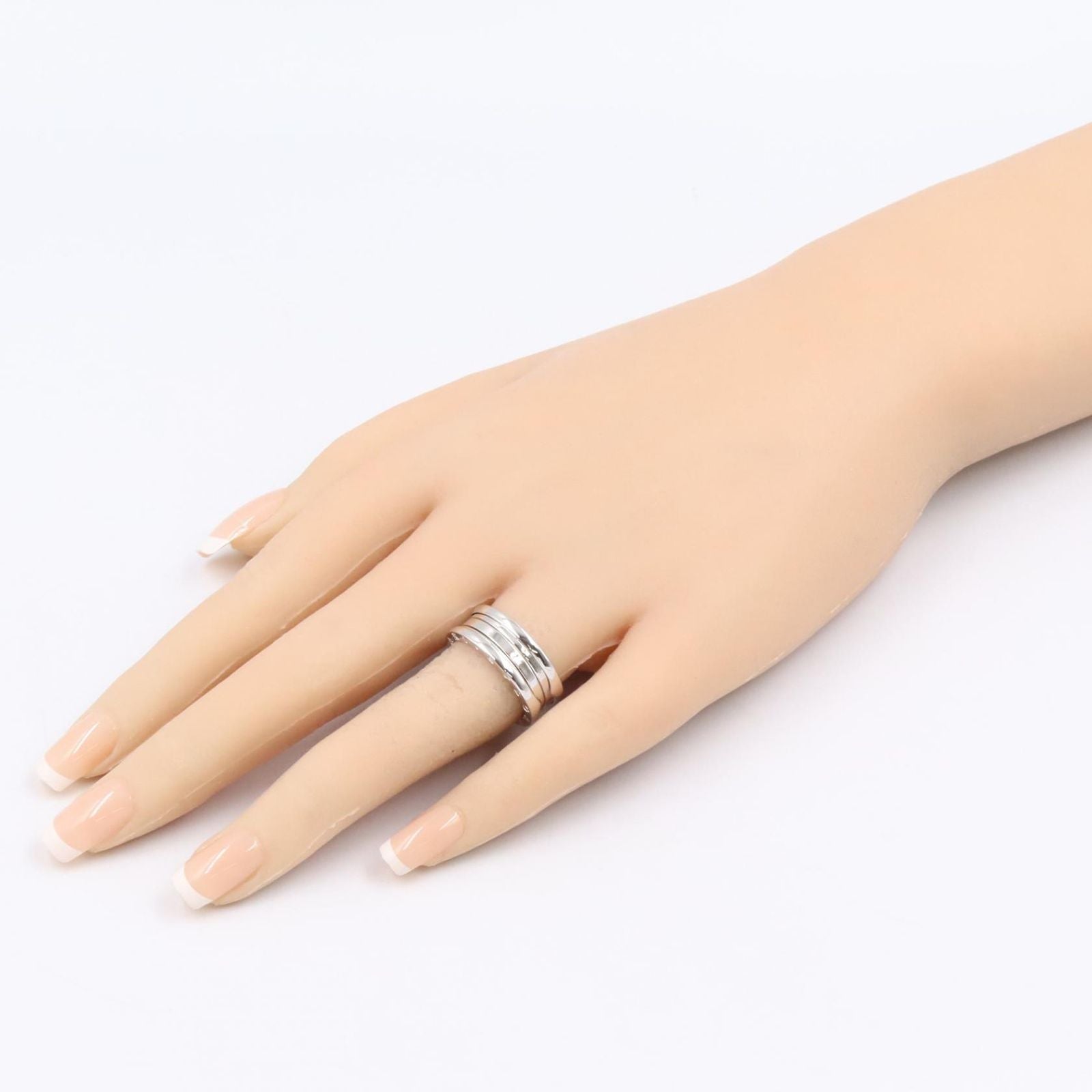 Bvlgari Ring B-Zero1 3 K18Wg Used A