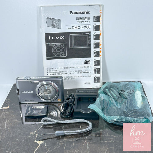 Panasonic Compact Digital Camera Lumix Dmc-Fx60 1210 5 Ia