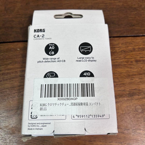 Korg Tuners 2 Tm-70F Ca-2