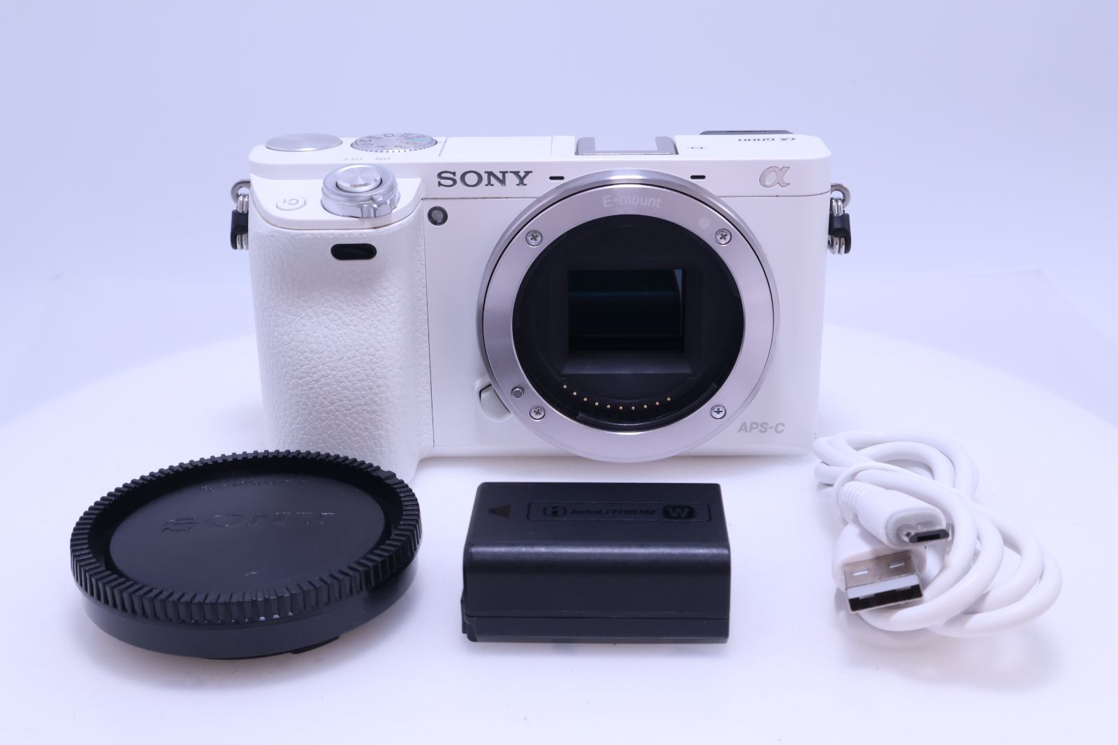 Sony Mirrorless Interchangeable Lips 6000 (White)(