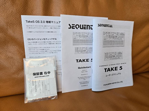 Analog Synthesizers Sequential Take 5 Module