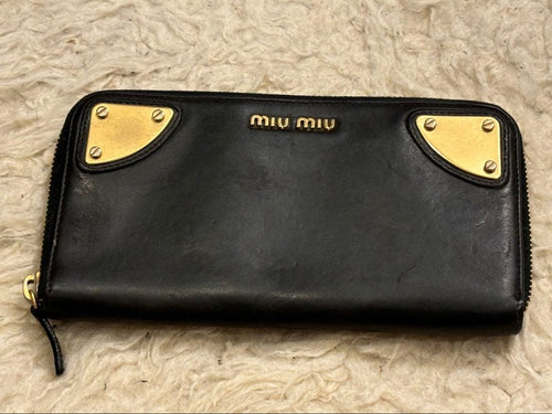 Miu Long Wallets Miumiu