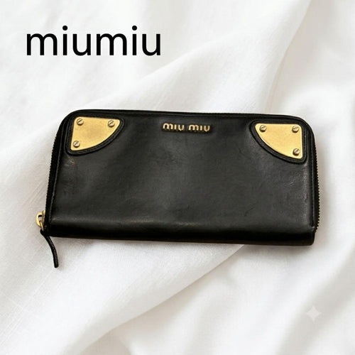 Miu Long Wallets Miumiu