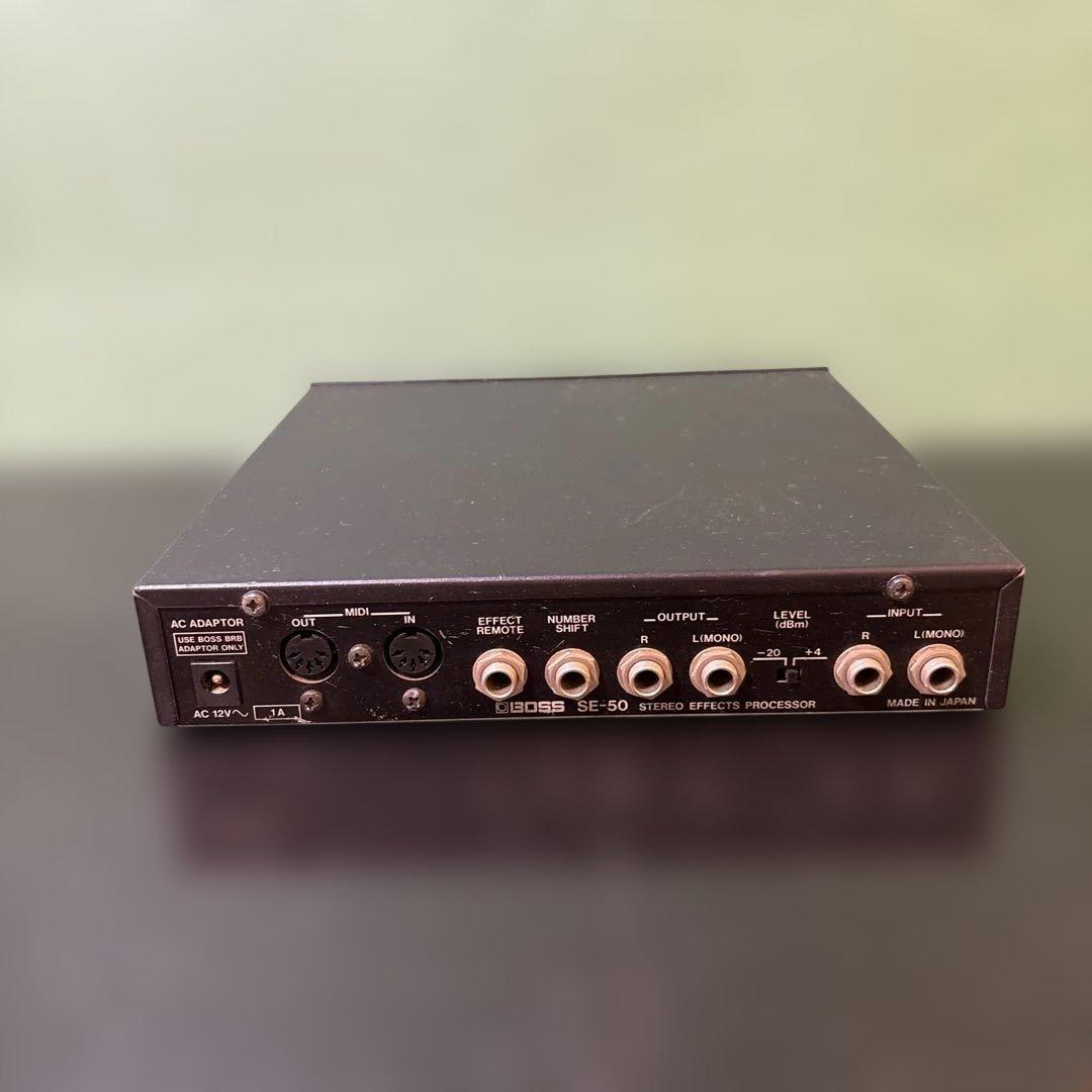 Boss Expansion Pads, Samplers Effects Units Se-50 Stereo Processor