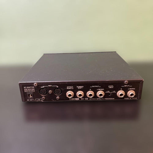 Boss Expansion Pads, Samplers Effects Units Se-50 Stereo Processor