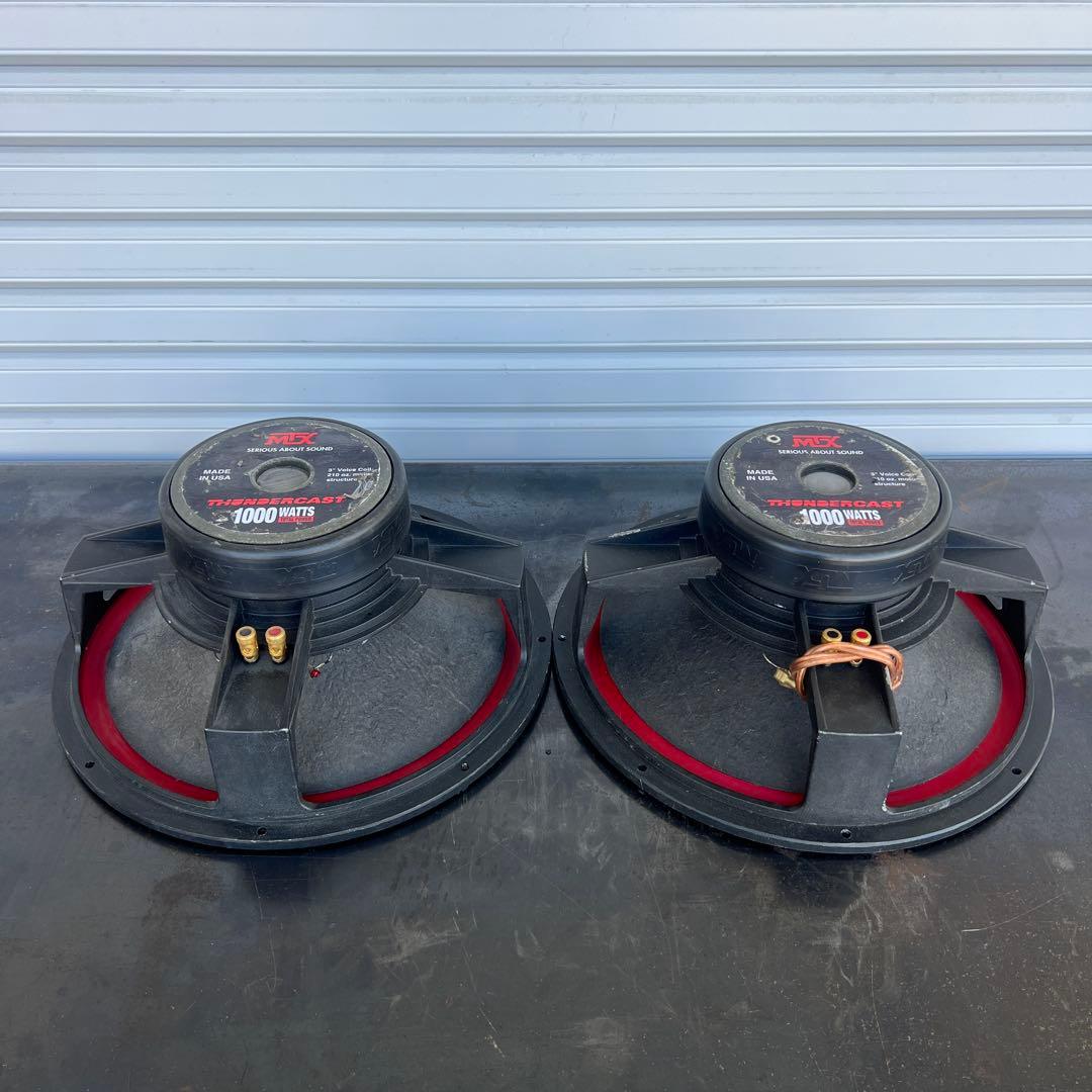 Speakers Mtx Thundercast 1000Watts 2