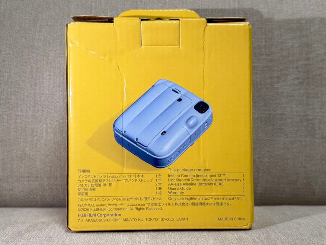 Fujifilm Instant Cameras Instax Mini 13 5 Frost Blue