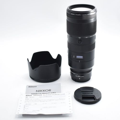 Lens (Zoom) B#12790 Nikon Nikkor Z 70-200Mm F/2.8 Vr S Nz70-200 2.8