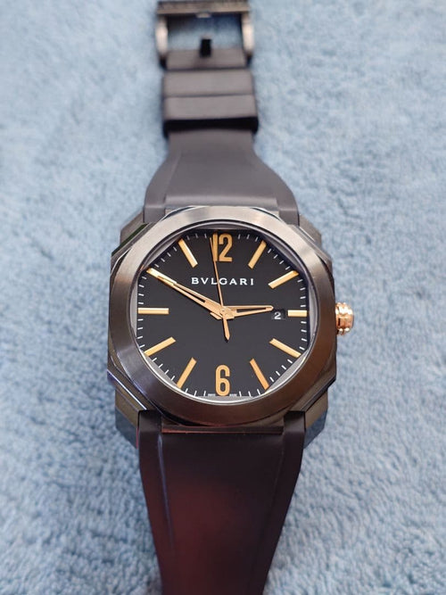 Bvlgari Automatic Winding Clock Bgo41Bbsvd