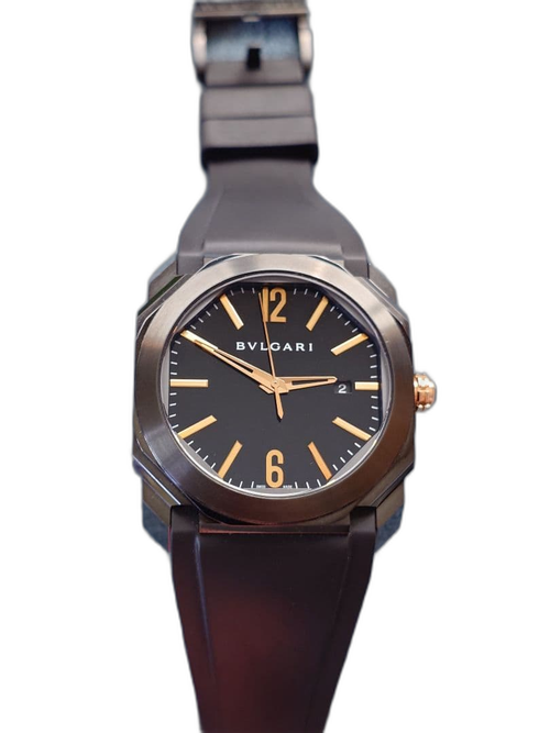 Bvlgari Automatic Winding Clock Bgo41Bbsvd