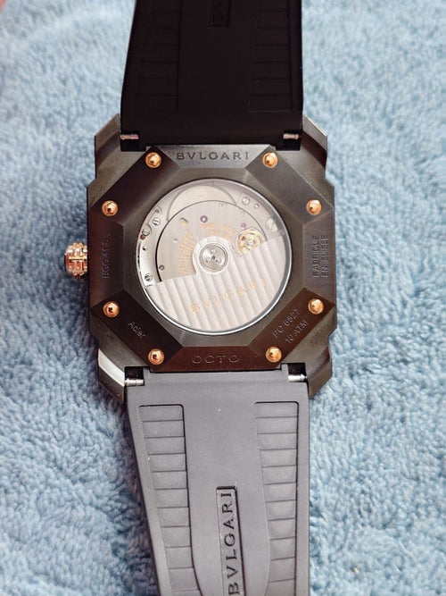 Bvlgari Automatic Winding Clock Bgo41Bbsvd