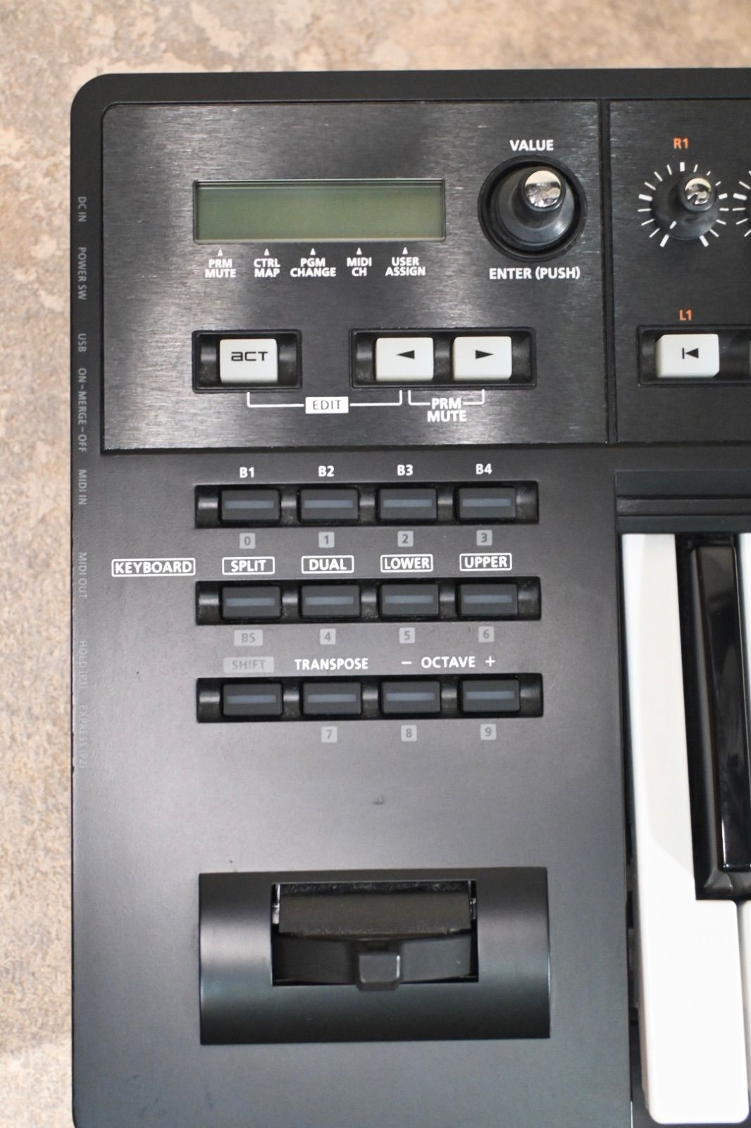 Roland Midi Keyboard Pad Used A-500Pro