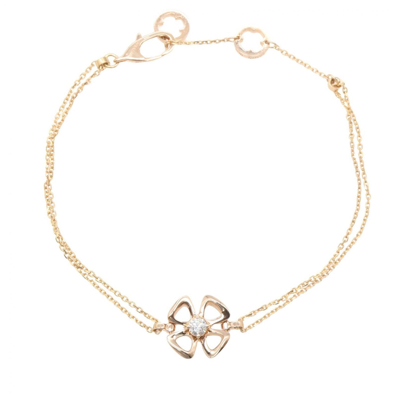 Bvlgari Bracelet Sm 1Pd K18Pg Used A