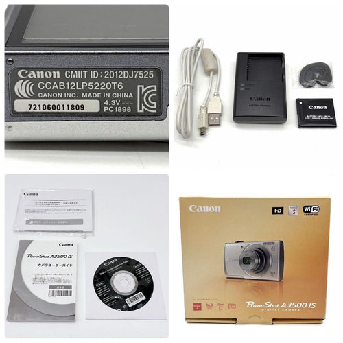 Canon Compact Digital Cameras Powershot A3500Is