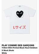 Play Comme Des Garcons T-Shirts L T
