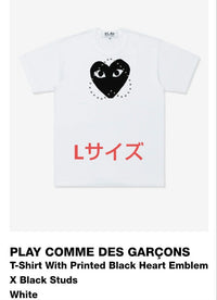 Play Comme Des Garcons T-Shirts L T