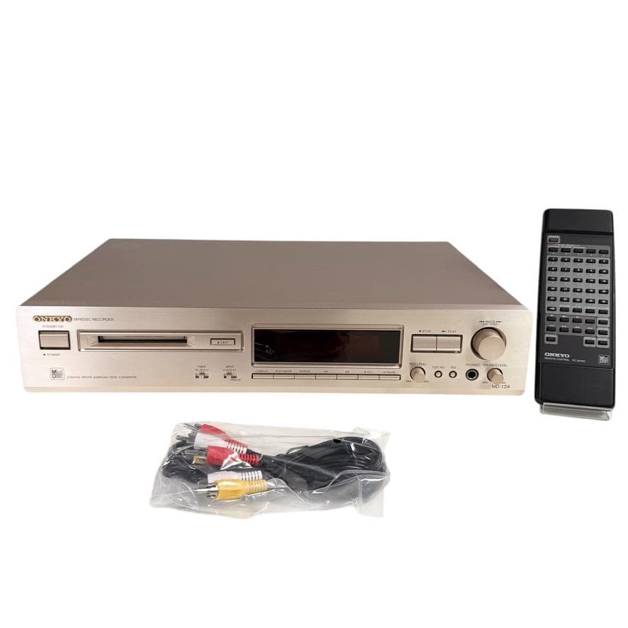 Pioneer Cd Md Cassette Deck Onkyo Md-124(N) Mdlp