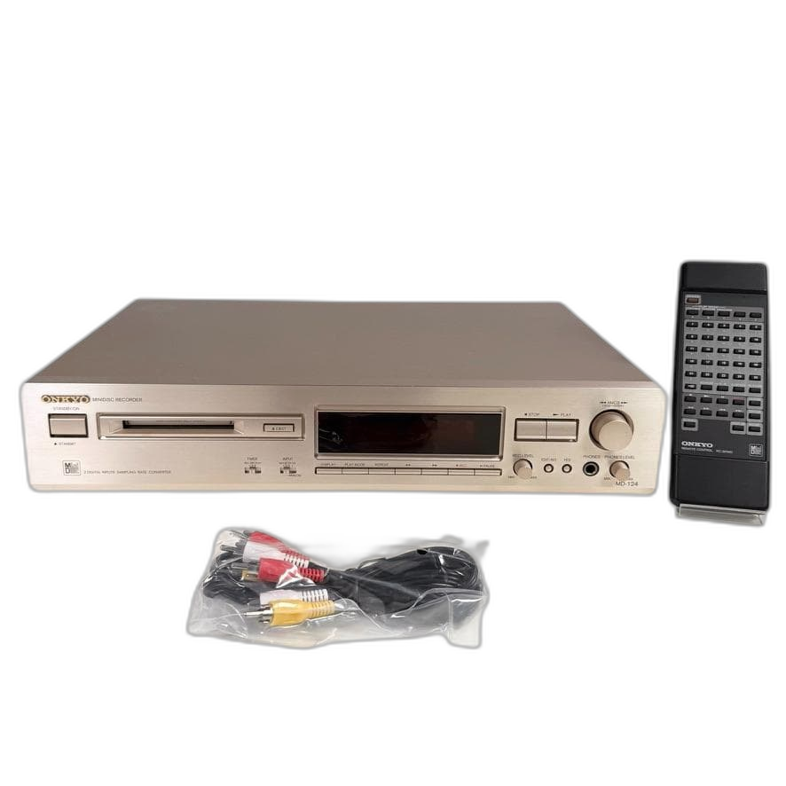 Pioneer Cd Md Cassette Deck Onkyo Md-124(N) Mdlp