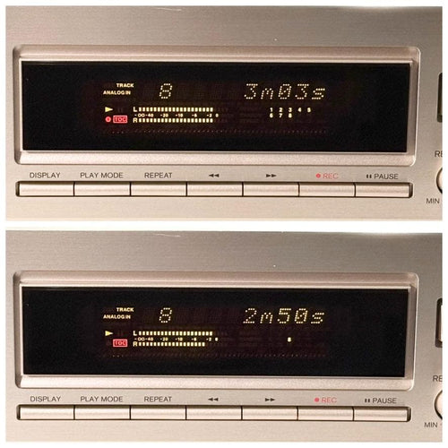 Pioneer Cd Md Cassette Deck Onkyo Md-124(N) Mdlp