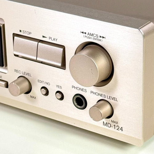 Pioneer Cd Md Cassette Deck Onkyo Md-124(N) Mdlp