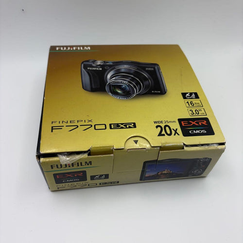 Fujifilm Compact Digital Cameras Finepix F770Exr Bk