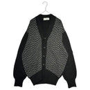 Comme Des Garcons Homme Cardigan 80'S Front Herringbone Button 80 Hn-080070