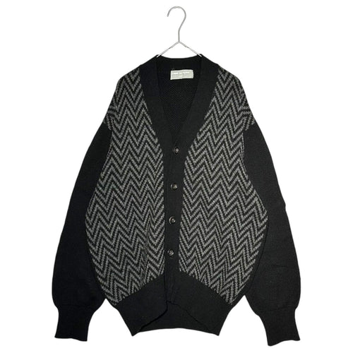 Comme Des Garcons Homme Cardigan 80'S Front Herringbone Button 80 Hn-080070