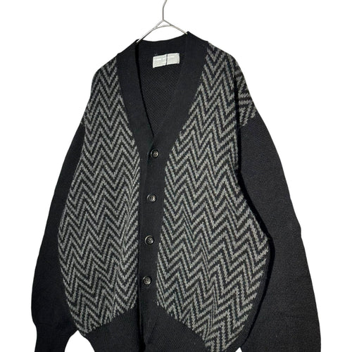 Comme Des Garcons Homme Cardigan 80'S Front Herringbone Button 80 Hn-080070