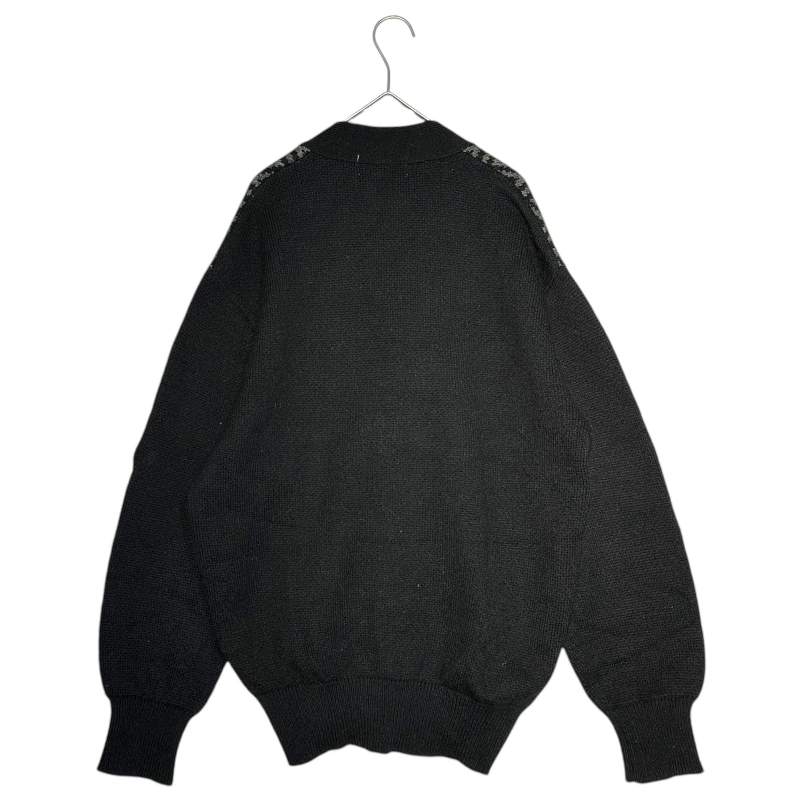 Comme Des Garcons Homme Cardigan 80'S Front Herringbone Button 80 Hn-080070