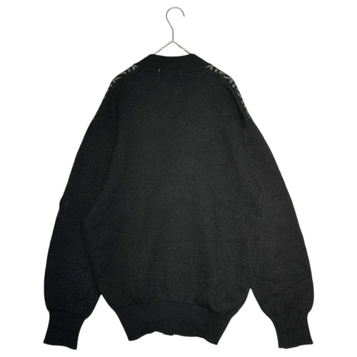 Comme Des Garcons Homme Cardigan 80'S Front Herringbone Button 80 Hn-080070