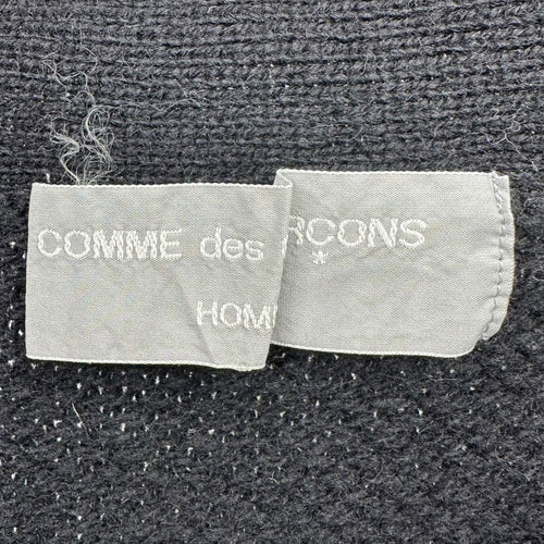 Comme Des Garcons Homme Cardigan 80'S Front Herringbone Button 80 Hn-080070