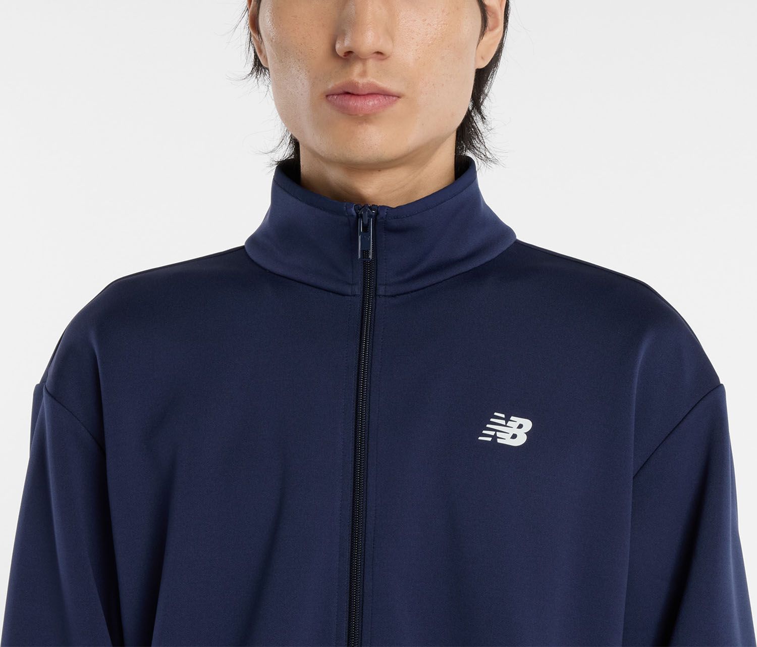 New Balance Tops (Other Than Jersey) Knit Track Jacket Mj61H8Ov Sot