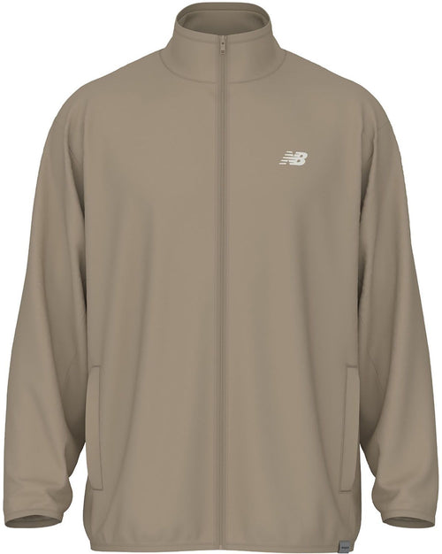 New Balance Tops (Other Than Jersey) Knit Track Jacket Mj61H8Ov Sot