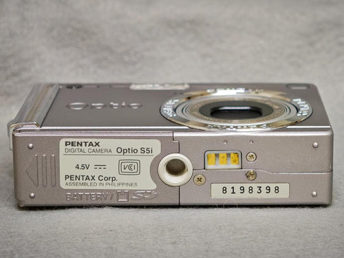 Pentax Compact Digital Cameras Optio S5I