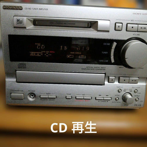 Onkyo Cd Md Cassette Deck Fr-V3