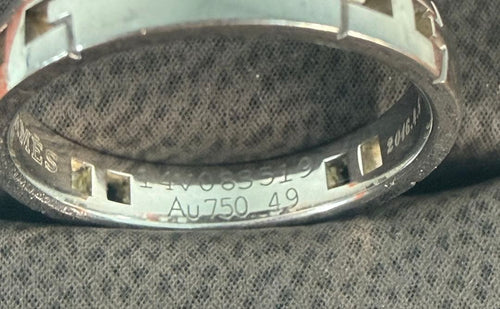 Hermes Rings 49 9 K18Wg Au750