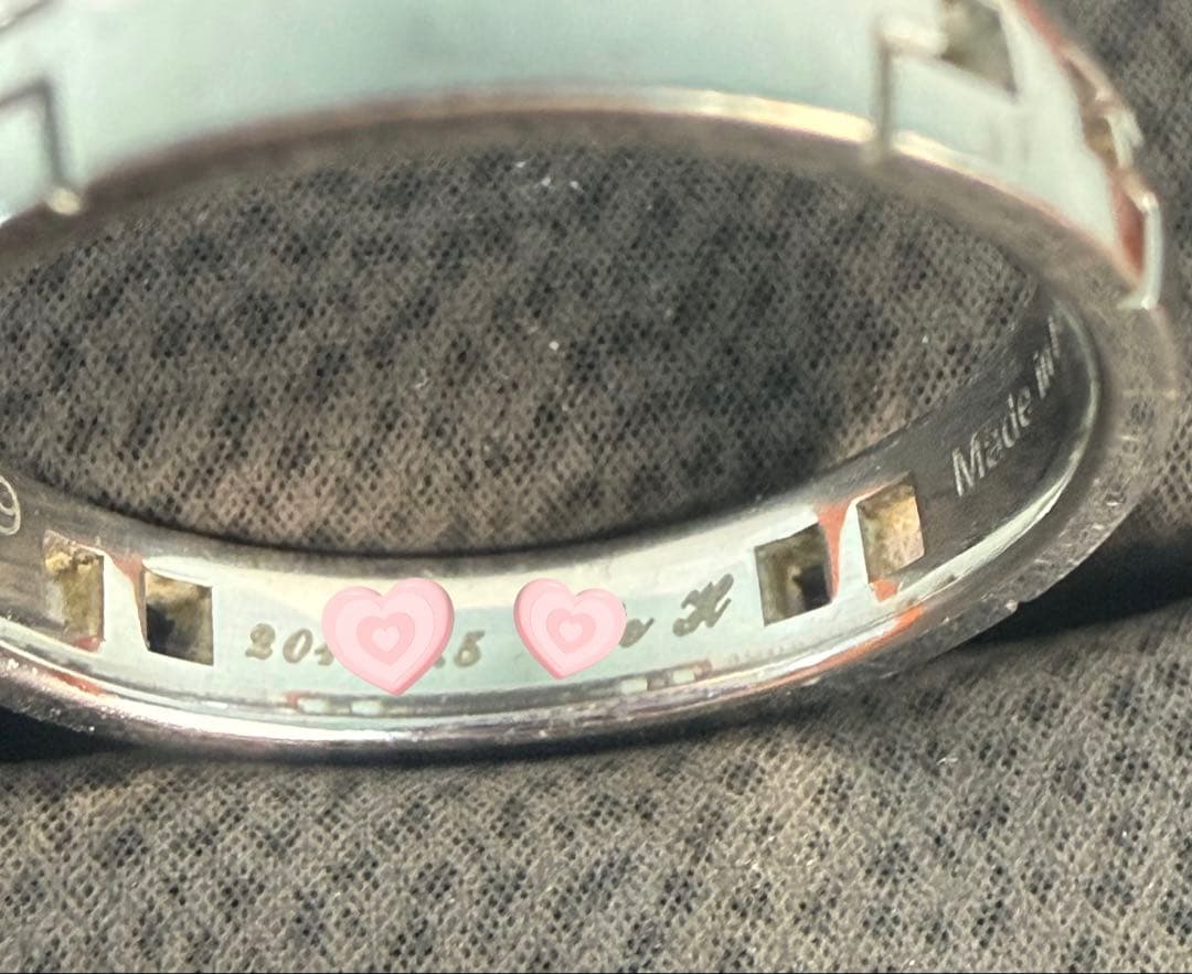 Hermes Rings 49 9 K18Wg Au750