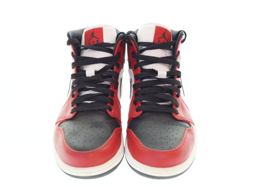 Nike Sneakers Air Jordan 1 Mid Chicago Black Toe 554724-069 103S-1109