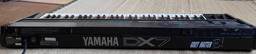 Yamaha Analog Synthesizer Dx7 .Grey Matter