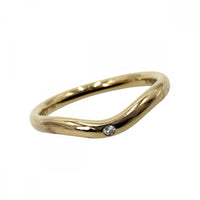 Tiffany Ring Au750 18 Pg Tiffany&Co. K18 0.01Ct 8 2.3G