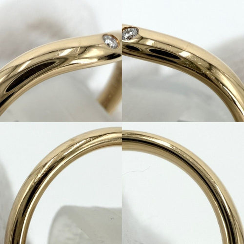 Tiffany Ring Au750 18 Pg Tiffany&Co. K18 0.01Ct 8 2.3G