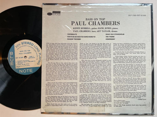 Western Music Paul Chambers Quartet-Bass On Top-Blue Blue